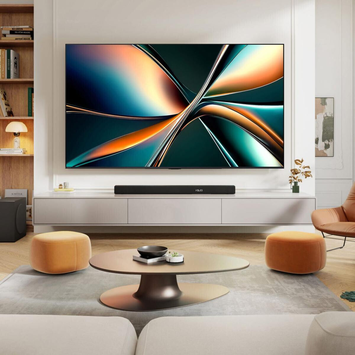 Hisense 100U7Q 2,54 m (100") 4K Ultra HD Smart-TV Wi-Fi Svart