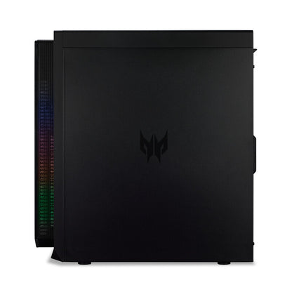 Acer Predator Orion 7000 PO7-660 Intel Core Ultra 7 265KF 32 GB DDR5-SDRAM 2 TB SSD NVIDIA GeForce RTX 5080 Windows 11 Home Skrivbord PC Svart