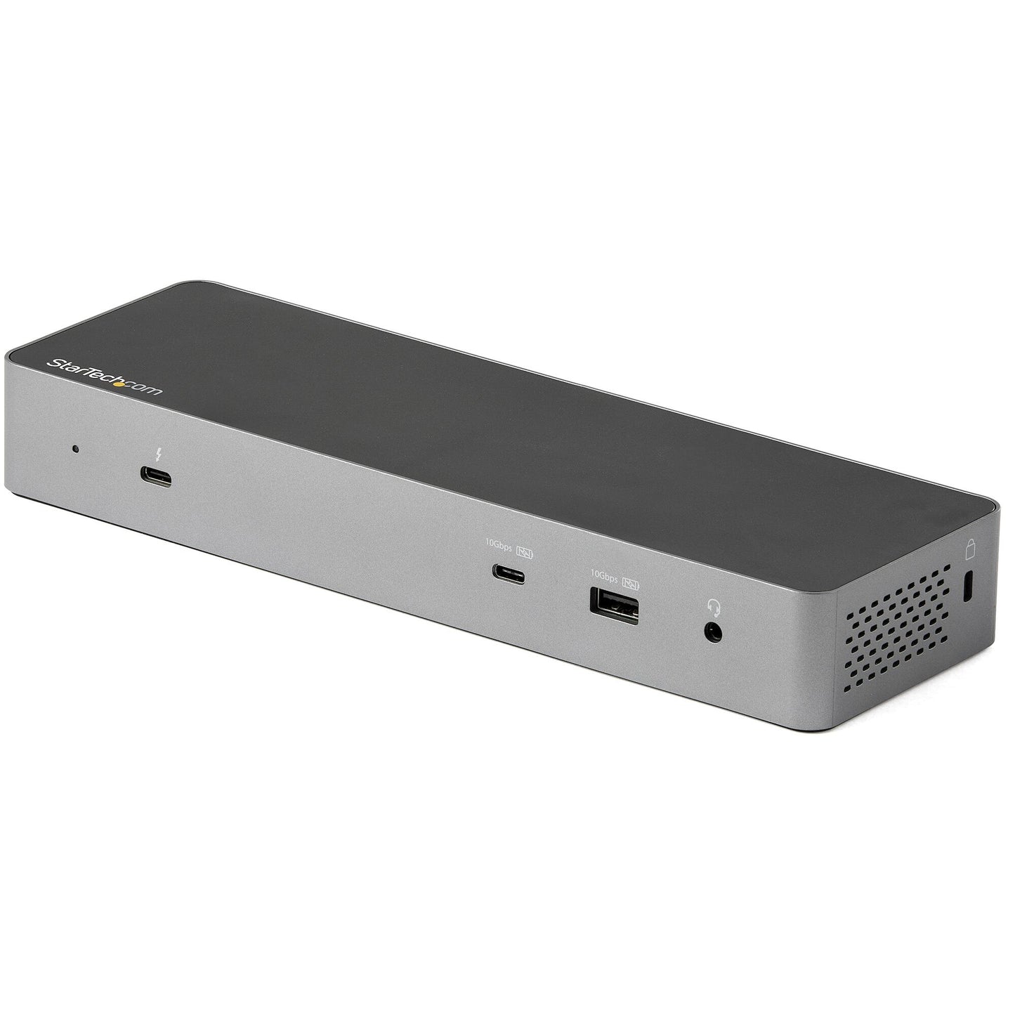 StarTech.com Thunderbolt 3-dockningsstation med USB-C värdkompabilitet - Dubbla 4K 60Hz DisplayPort 1.4- eller dubbla HDMI-skärmar - Singel 8K - TB3/USB-C dockningsstation för bärbar dator - 96 W PD, 5xUSB - 10 Gbit/s