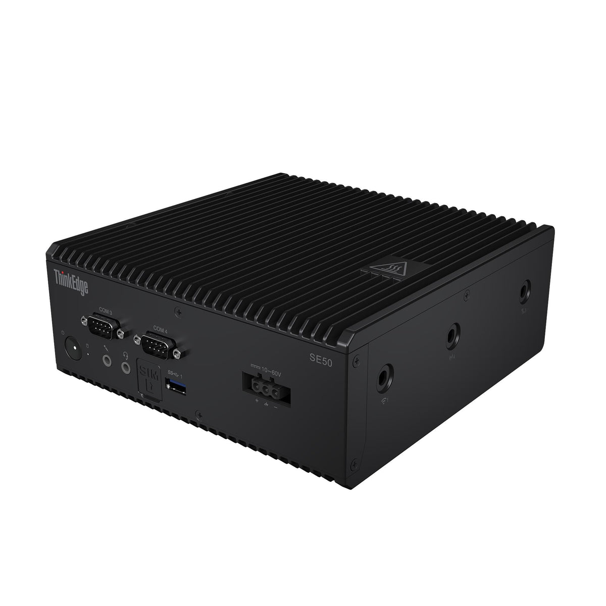 Lenovo ThinkEdge SE50 Intel® Core™ i5 i5-8365UE 32 GB DDR4-SDRAM 512 GB SSD Windows 10 IoT Enterprise 2019 LTSC Mini PC Mini-PC Svart