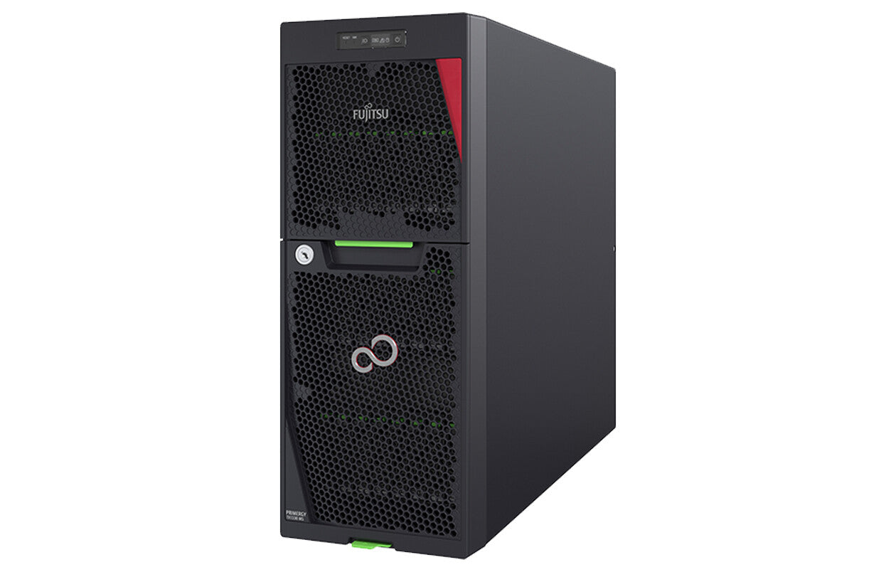 Fujitsu PRIMERGY TX1330 M5 servrar Tower Intel Xeon E E-2388G 3,2 GHz 32 GB DDR4-SDRAM 500 W