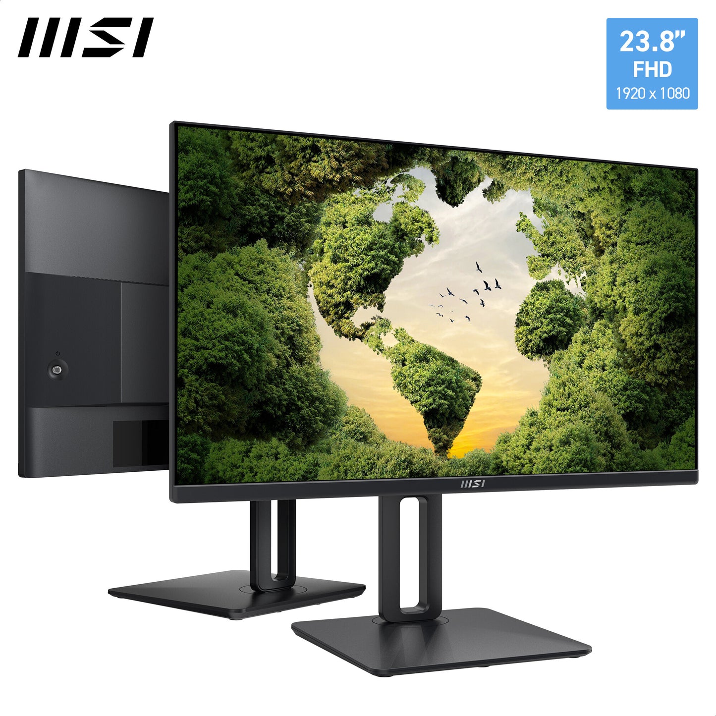MSI Pro MP245PG platta pc-skärmar 60,5 cm (23.8") 1920 x 1080 pixlar Full HD LCD Svart