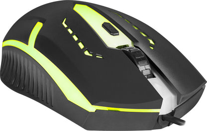Defender HIT MB-601 datormöss Spela Ambidextrous USB Type-A Optisk 1200 DPI