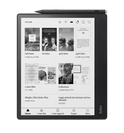 Rakuten Kobo Elipsa 2E e-bokläsare Pekskärm 32 GB Wi-Fi Svart