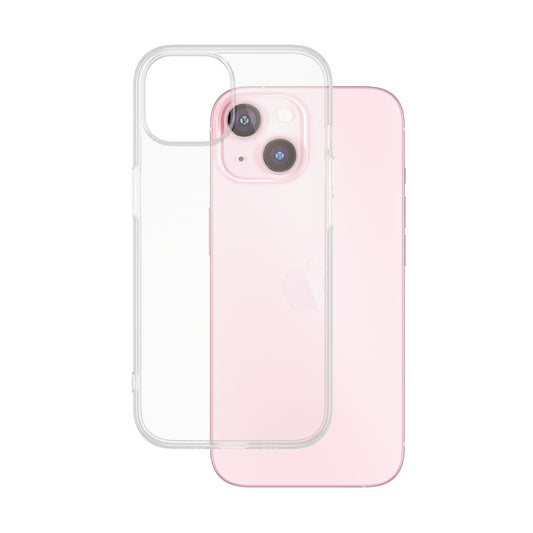 PanzerGlass SAFE. by ® TPU Case Transparent iPhone 15 mobiltelefonfodral Omslag