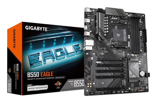 GIGABYTE B550 EAGLE moderkort AMD B550 Uttag AM4 ATX