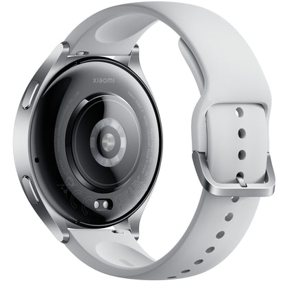 Xiaomi Watch 2 3,63 cm (1.43") AMOLED 46 mm Digital 466 x 466 pixlar Pekskärm Silver Wi-Fi GPS