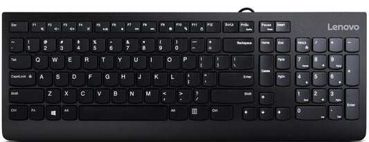Lenovo 300 tangentbord Universal USB QWERTY Engelska (USA) Svart