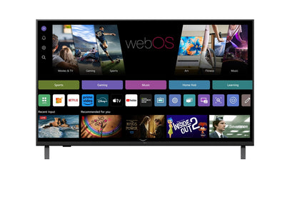 LG UHD AI 43UA75003LA TV-apparat 109,2 cm (43") 4K Ultra HD Smart-TV Wi-Fi Svart