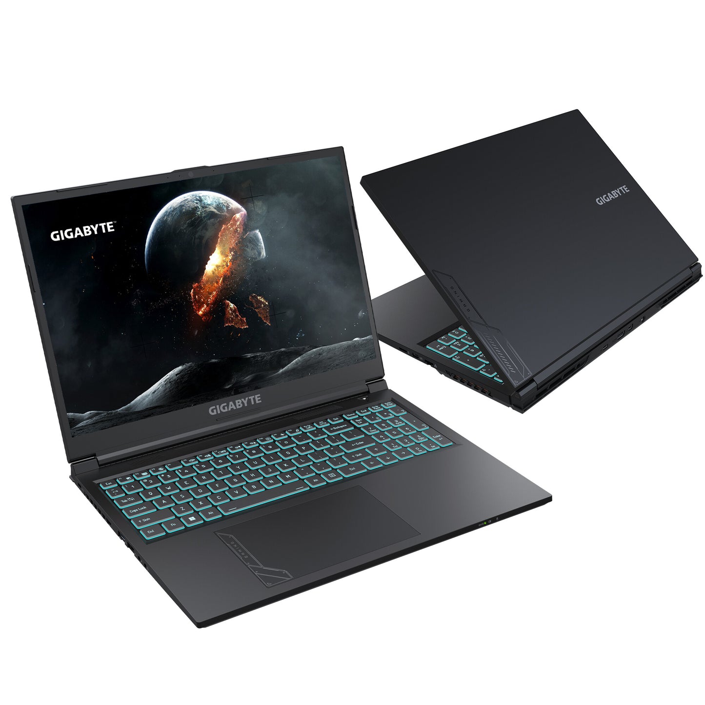GIGABYTE G6 KF-73DE854KH bärbara datorer Intel® Core™ i7 i7-13700H Bärbar dator 40,6 cm (16") Full HD+ 16 GB DDR5-SDRAM 1 TB SSD NVIDIA GeForce RTX 4060 Wi-Fi 6E (802.11ax) Windows 11 Home Grå