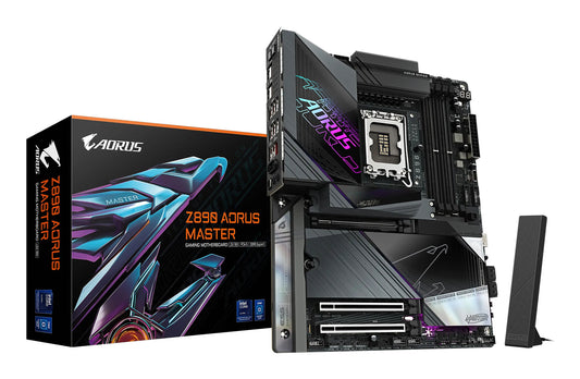GIGABYTE Z890 AORUS MASTER moderkort Intel Z890 LGA 1851 (Socket V1) ATX