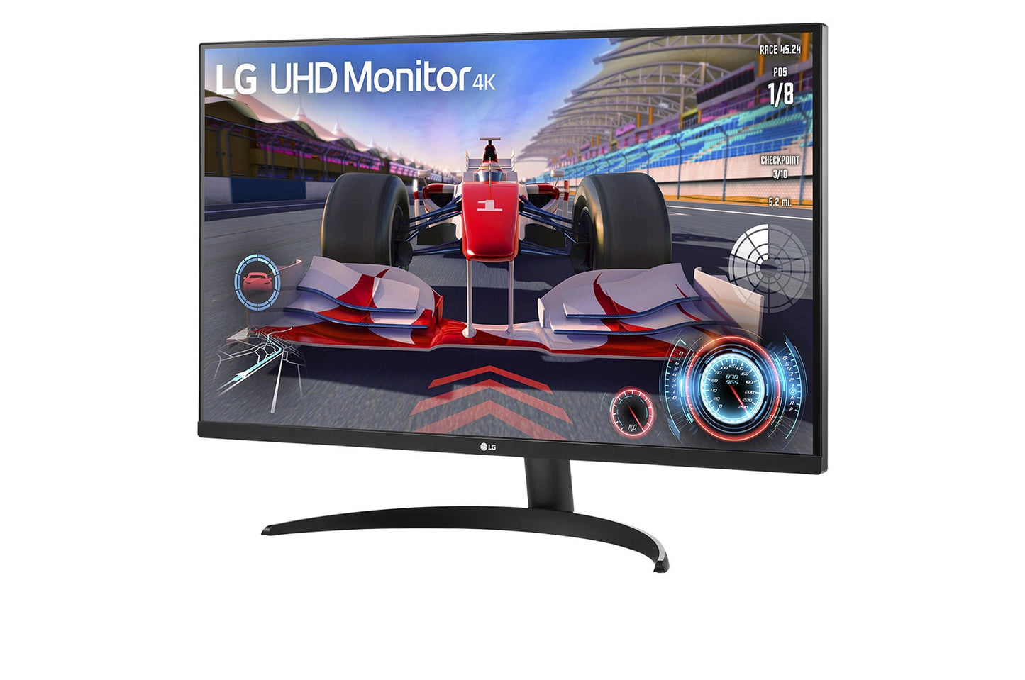 LG 32UR550-B platta pc-skärmar 80 cm (31.5") 3840 x 2160 pixlar 4K Ultra HD Svart