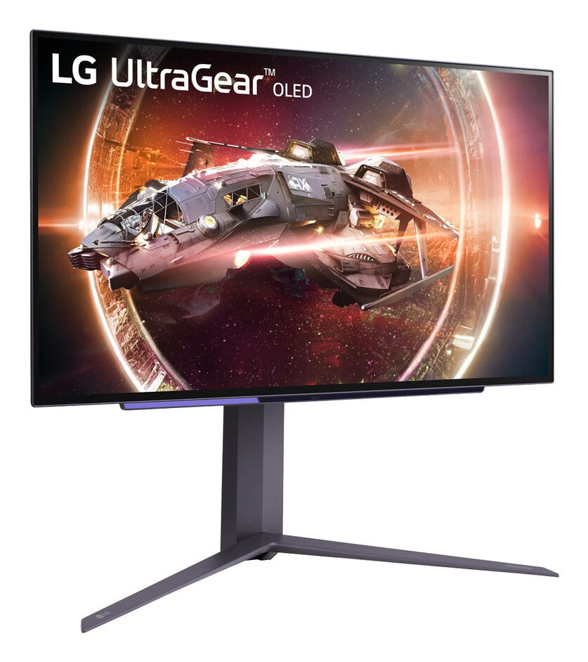 LG 27GS95QX-B platta pc-skärmar 67,3 cm (26.5") 2560 x 1440 pixlar Quad HD OLED Svart