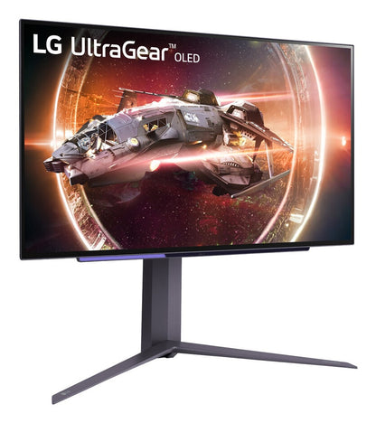 LG 27GS95QX-B platta pc-skärmar 67,3 cm (26.5") 2560 x 1440 pixlar Quad HD OLED Svart