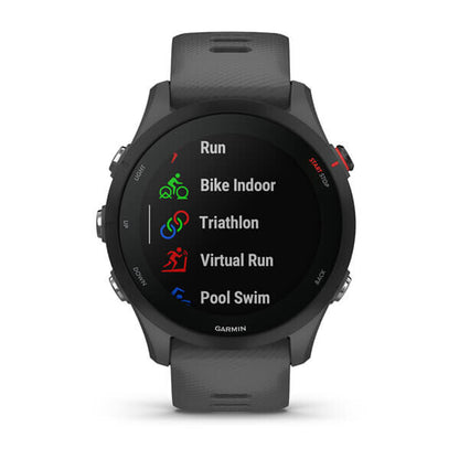 Garmin Forerunner 255 3,3 cm (1.3") MIP 46 mm Digital 260 x 260 pixlar Grå Wi-Fi GPS