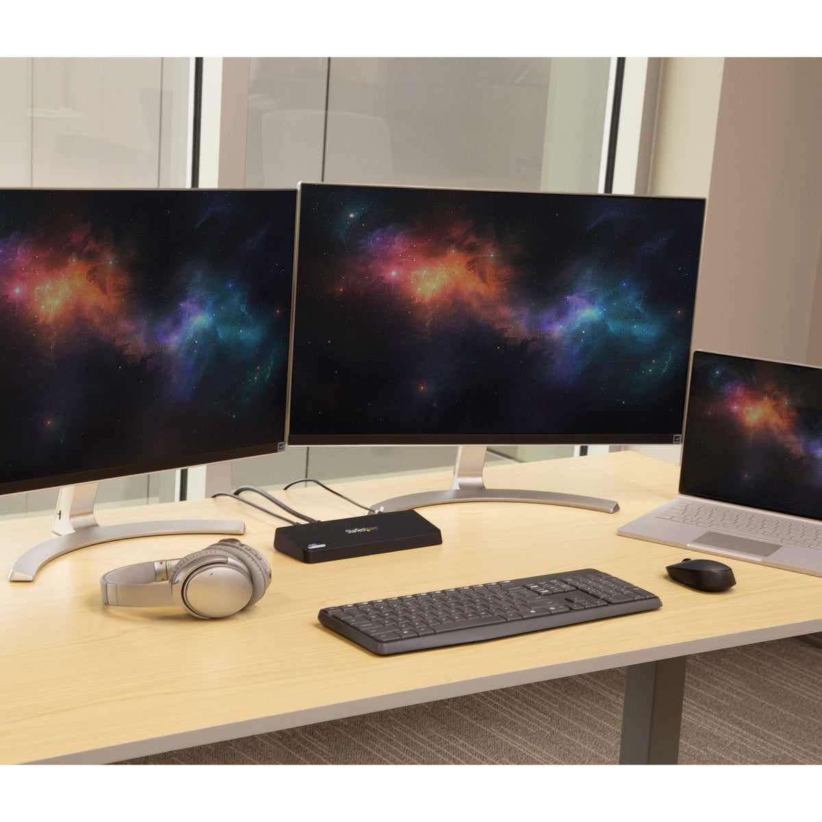 StarTech.com USB 3.0-dockningsstation för dubbla skärmar med HDMI och 4K DisplayPort