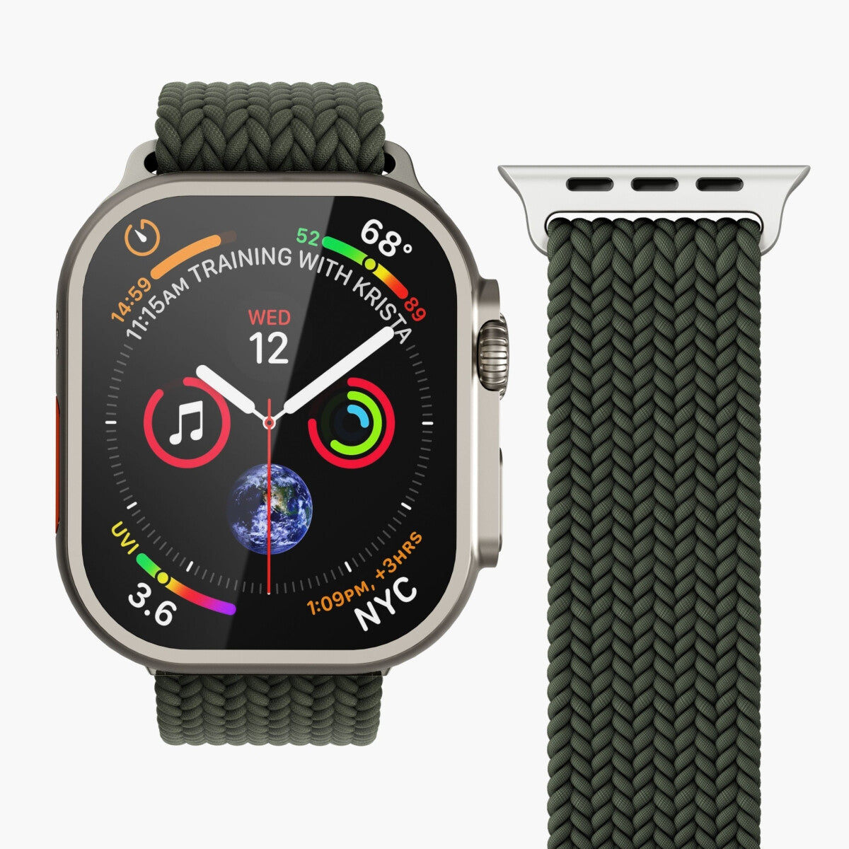 Vonmählen Woven Loop Rem Oliv Nylon