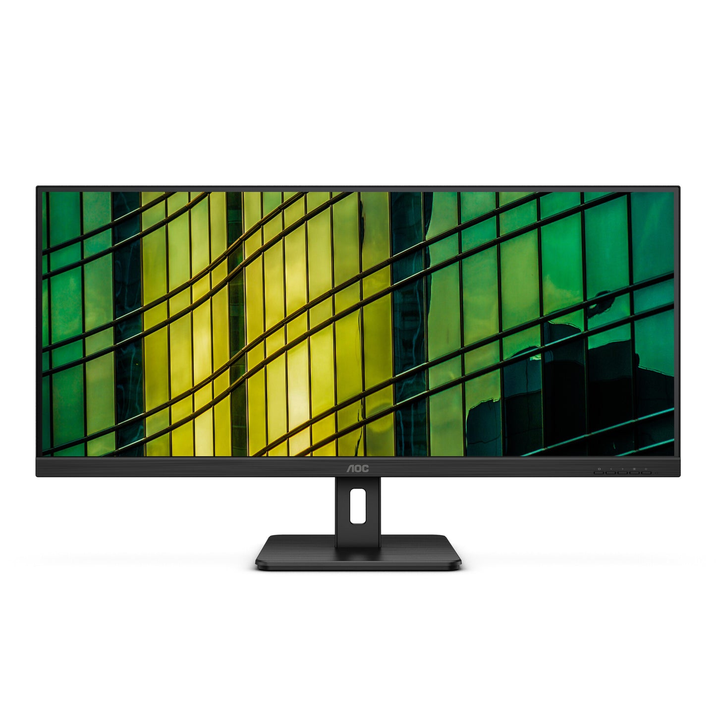AOC U34E2M platta pc-skärmar 86,4 cm (34") 3440 x 1440 pixlar Wide Quad HD Svart