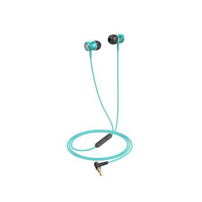 Havit 6939119030155 hörlur och headset Hörlurar Kabel I öra Musik Blå