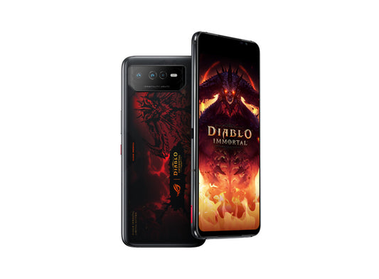 ASUS ROG Phone 6 Diablo Immortal Edition 17,2 cm (6.78") Dubbla SIM-kort Android 12 5G USB Type-C 16 GB 512 GB 6000 mAh Svart, Röd