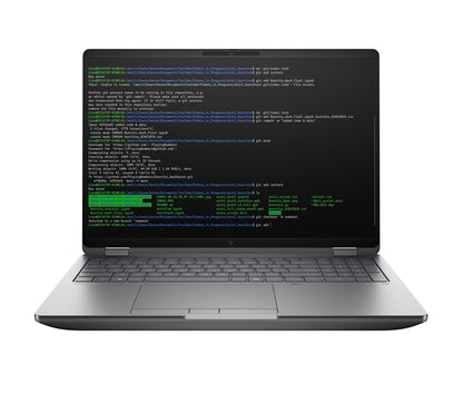HP ZBook Fury G1i Mobile Workstation Intel Core Ultra 9 285HX Mobil arbetsstation 40,6 cm (16") WQXGA 64 GB DDR5-SDRAM 1 TB SSD NVIDIA RTX PRO 5000 Blackwell Wi-Fi 7 (802.11be) Windows 11 Pro AI Workstation, AI PC Silver