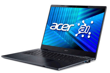 Acer TravelMate P4 TMP414-55-TCO-51CH Intel Core Ultra 5 225U Bärbar dator 35,6 cm (14") WUXGA 16 GB DDR5-SDRAM 512 GB SSD Wi-Fi 7 (802.11be) Windows 11 Pro tyska Svart