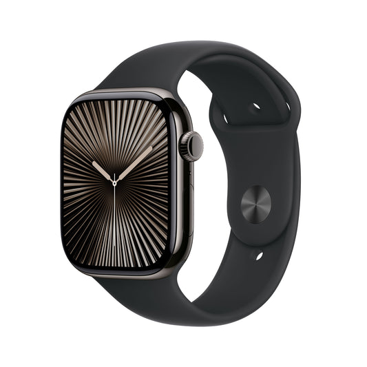 Apple Watch Series 10 OLED 46 mm Digital 416 x 496 pixlar Pekskärm 4G Grå Wi-Fi GPS