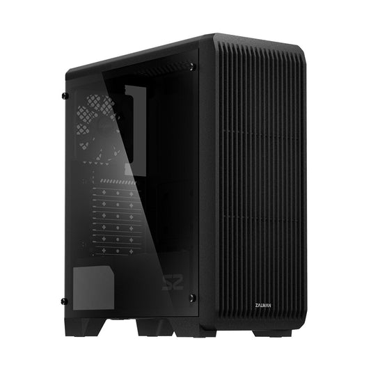 Zalman S2 TG datorväskor Midi Tower Svart