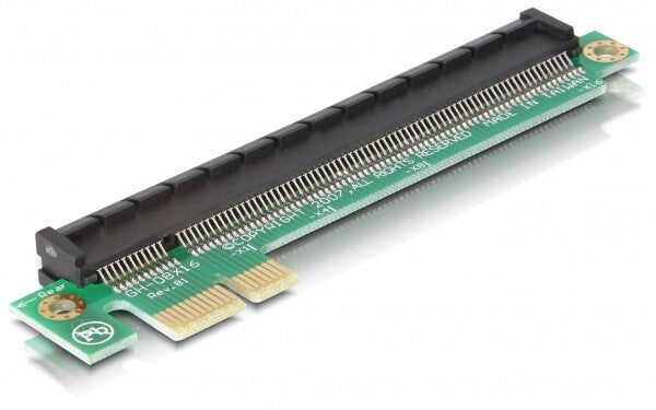 DeLOCK Riser PCIe x1 - PCIe x16 nätverkskort/adapters Intern