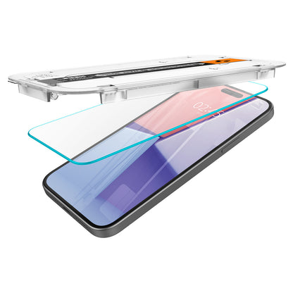Spigen AGL06903 skärm- och baksidesskydd till mobiltelefon Genomskinligt skärmskydd Apple 2 styck