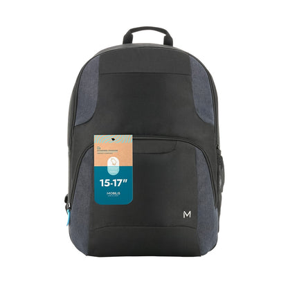 Mobilis The One Basic 43,2 cm (17") Ryggsäck Svart, Marinblå
