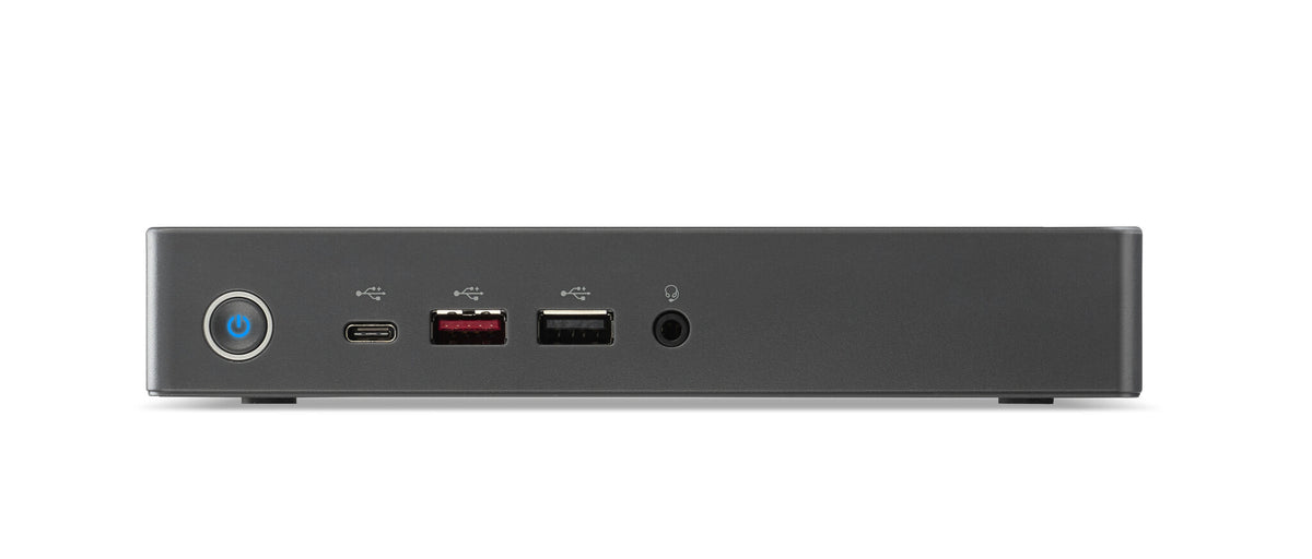 Acer Veriton 2000 Mini N2595GT Intel Core 3 100U 8 GB DDR5-SDRAM 256 GB SSD Windows 11 Pro Mini PC Mini-PC Svart