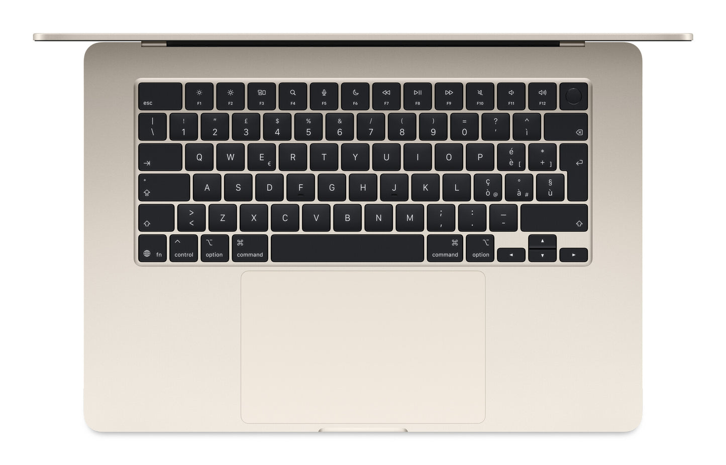 Apple MacBook Air Apple M M4 Bärbar dator 38,9 cm (15.3") 16 GB 256 GB SSD Wi-Fi 6E (802.11ax) macOS Sequoia Beige