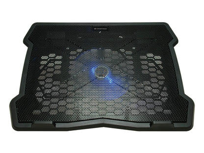 Conceptronic THANA05B kylningsdynor för bärbara datorer 39,6 cm (15.6") Svart