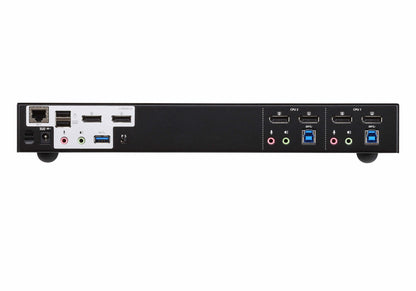 ATEN USB 3.0 4K DisplayPort Dual Display KVMP™-switch med 2 portar