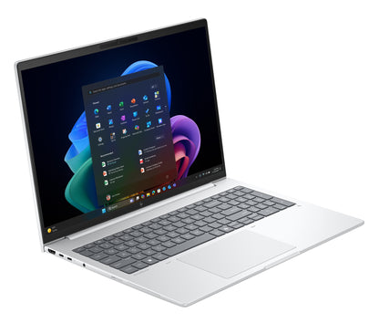 HP EliteBook 8 EB8G1a16AI RAI5340 16 16GB/512 PC NX Copilot+ PC AMD Ryzen AI 5 340 Bärbar dator 40,6 cm (16") WUXGA DDR5-SDRAM 512 GB SSD Wi-Fi 7 (802.11be) Windows 11 Pro Silver
