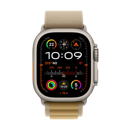 Apple Watch Ultra 2 OLED 49 mm Digital 410 x 502 pixlar Pekskärm 4G Titan GPS Watch Ultra 2, 49mm, GPS + Cellular, OLED, Always-on Retina, S9, Digital Crown, Bluetooth, watchOS