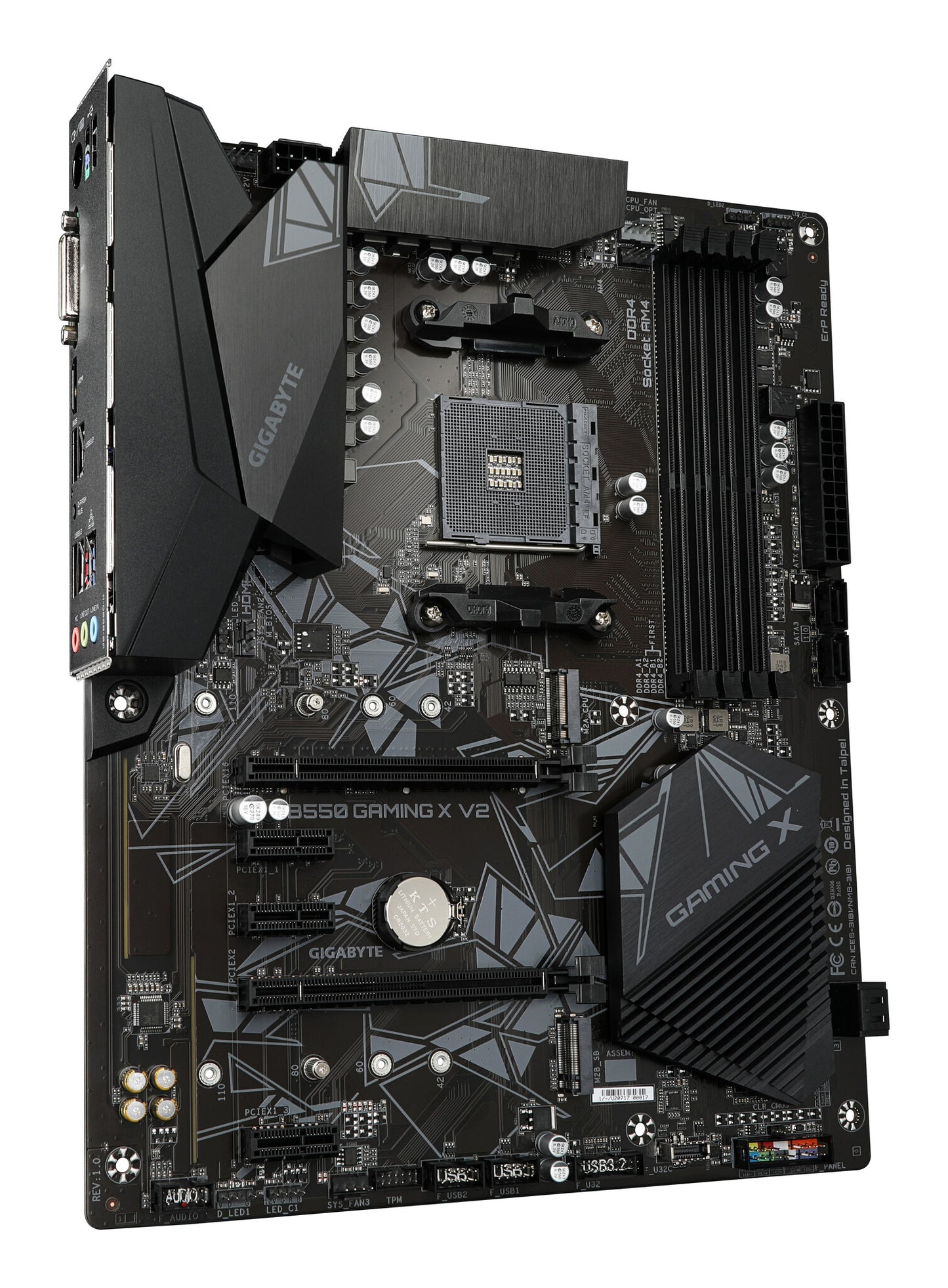 GIGABYTE B550 Gaming X V2 AMD B550 Uttag AM4 ATX