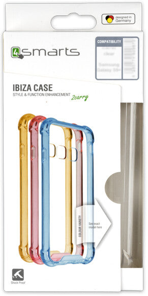 4smarts Ibiza mobiltelefonfodral 17 cm (6.7") Omslag Transparent