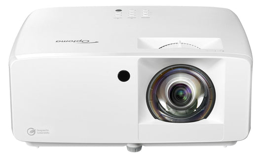 Optoma UHZ35ST Short throw-projektor 3500 ANSI-lumen DLP UHD 4K (3840x2160) 3D kompatibilitet Vit