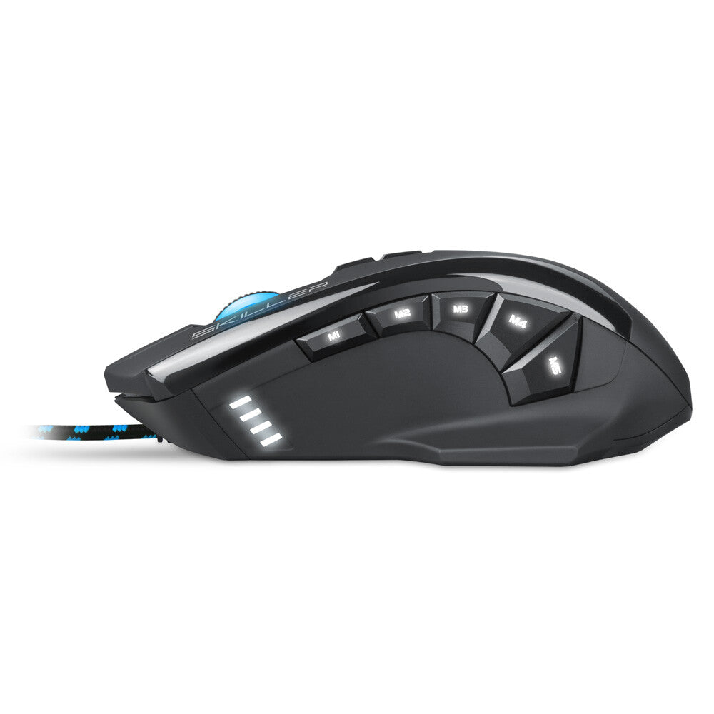 Sharkoon Skiller SGM1 datormöss Spela högerhand USB Type-A Optisk 10800 DPI