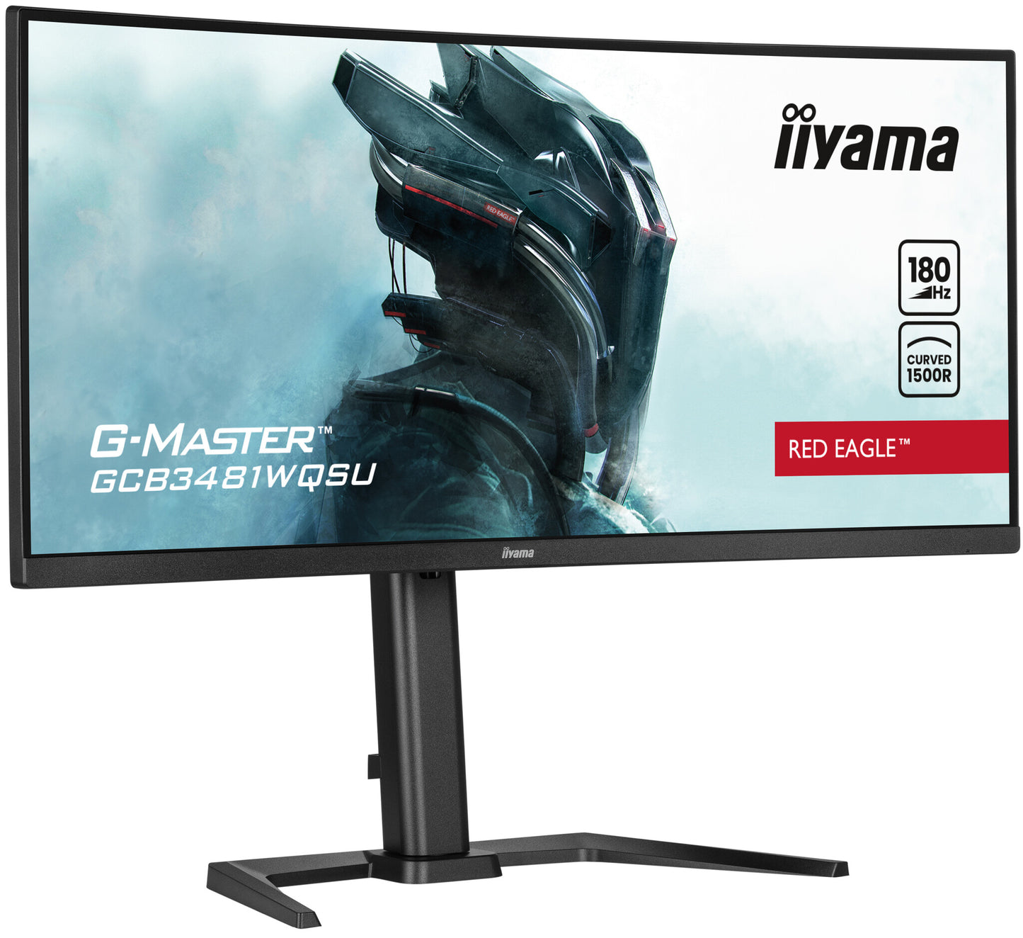 iiyama G-MASTER GCB3481WQSU-B1 platta pc-skärmar 86,4 cm (34") 3440 x 1440 pixlar UltraWide Quad HD LCD Svart
