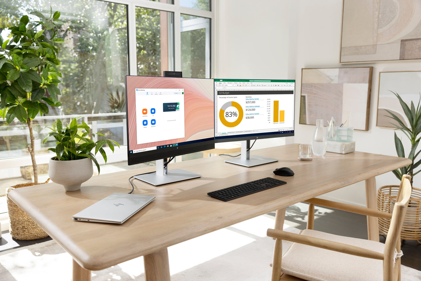 HP E-Series E27 G4 platta pc-skärmar 68,6 cm (27") 1920 x 1080 pixlar Full HD LED Svart