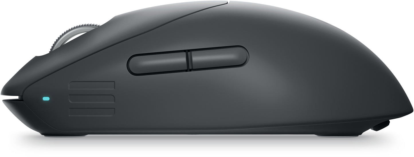 Alienware Pro Wireless Gaming Mouse datormöss Spela Ambidextrous RF Wireless + USB Type-C Optisk 26000 DPI