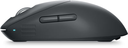 Alienware Pro Wireless Gaming Mouse datormöss Spela Ambidextrous RF Wireless + USB Type-C Optisk 26000 DPI