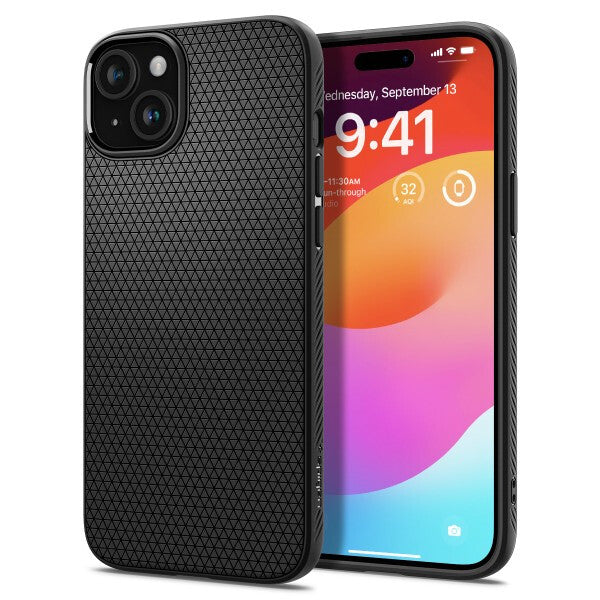 Spigen ACS06650 mobiltelefonfodral 17 cm (6.7") Mobilskal Svart