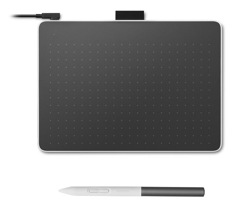Wacom Intuos One Small ritplattor Grå, Vit 152 x 95 mm USB/Bluetooth