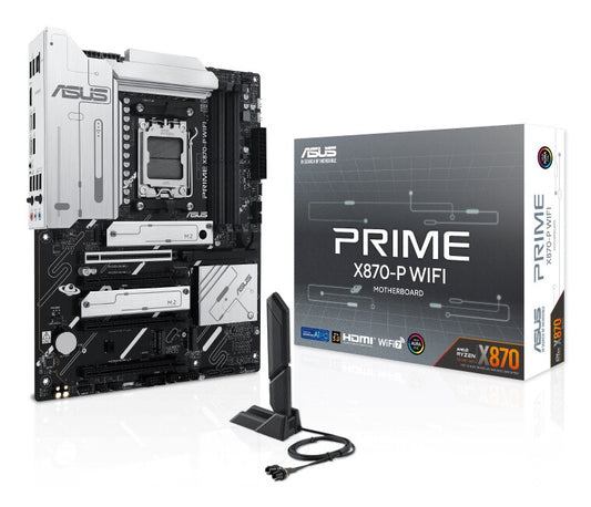 ASUS Prime X870-P WIFI AMD X870 AM5-sockel ATX