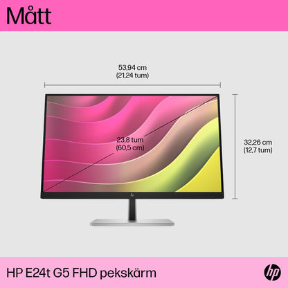 HP E24t G5 FHD-pekskärm