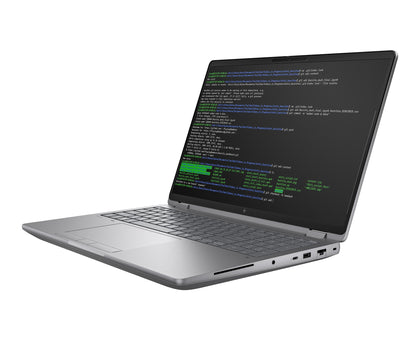 HP ZBook Fury G1i Mobile Workstation Intel Core Ultra 7 265HX Mobil arbetsstation 40,6 cm (16") WUXGA 64 GB DDR5-SDRAM 1 TB SSD NVIDIA RTX PRO 2000 Blackwell Wi-Fi 7 (802.11be) Windows 11 Pro AI Workstation, AI PC Silver